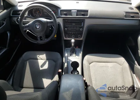 2013 Volkswagen Passat S from USA, damaged, VIN 1VWAP7A3XDC050617